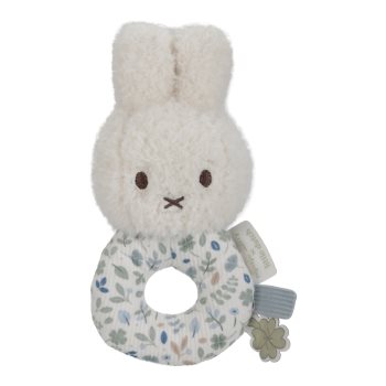 Little Dutch Miffy Fluffy Lucky Leaves Rattle Toy jucărie zornăitoare - imagine 2